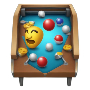 Pinball sticker