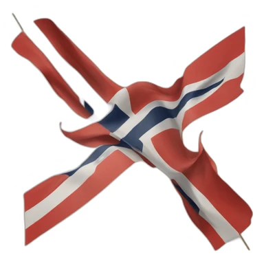 flag norway sticker