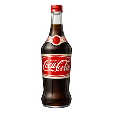 Una botella de fernet branca con un vaso hecho con una botella de coca cola cortada por la mitad sticker