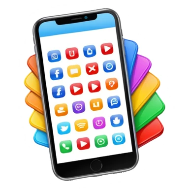 Ads on phone sticker