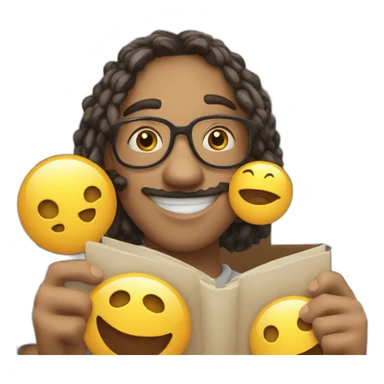 “Generate an emoji symbolizing fun and social interaction via mobile games sticker