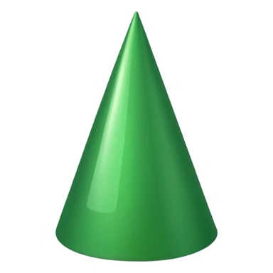 a green Birthday hat sticker