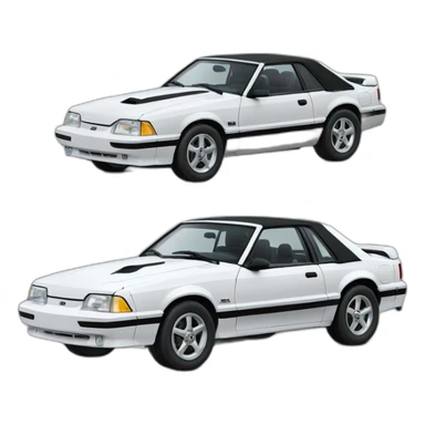 1992 Mustang 5.0 sticker