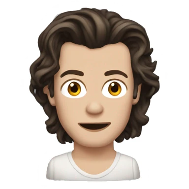 Realistic harry styles  sticker