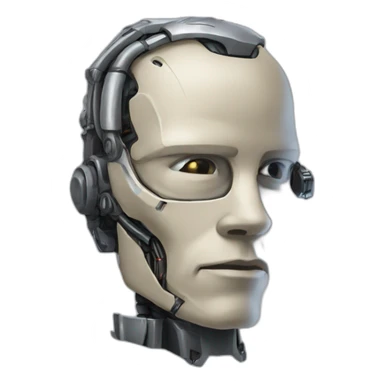 Skynet personified sticker