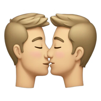Gay-men-kissing sticker