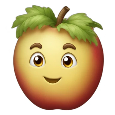 Pomme de pin sticker