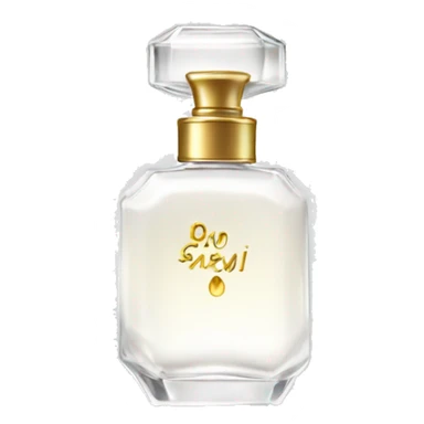 Perfume White sticker