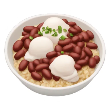 Red Beans and Rice with Chicken sticker