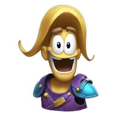 Rayman de Ubisoft sticker