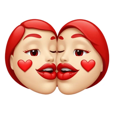 Kisses  sticker