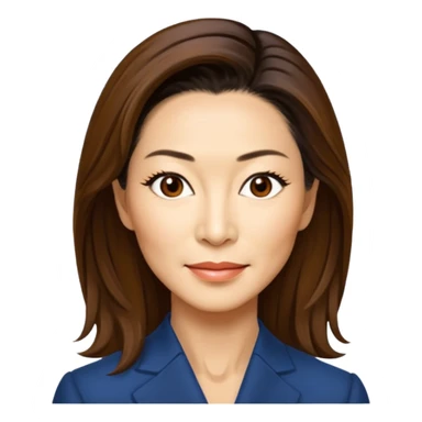 Michelle Yeoh sticker
