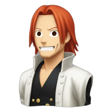 Shanks from One Piece sticker