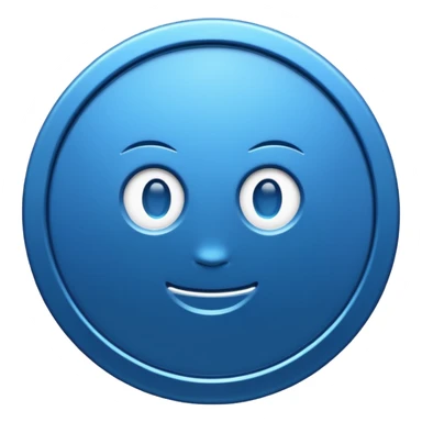 Un v de vérifier dans un cercle bleu sticker