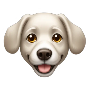 little old dog sticker