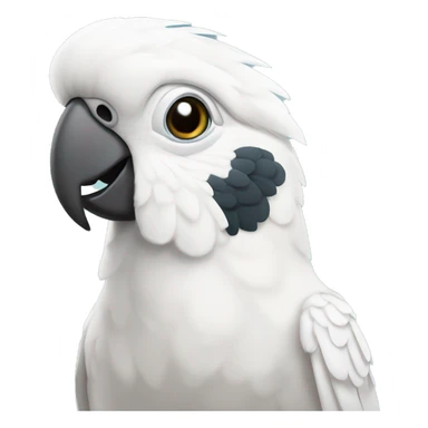 Goffin’s cockatoo sticker