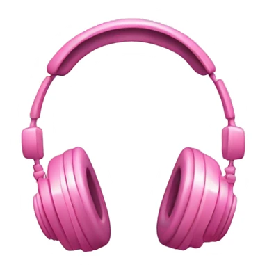 ￼ headphones with pink bows sticker
