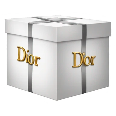 Dior-logo-box sticker