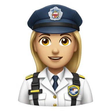 female coastguard sticker