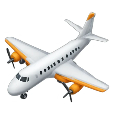 avion citrouille sticker