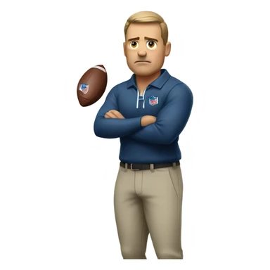 Coaches challenge nfl sticker
