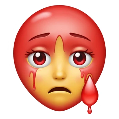 heart eyes emoji crying sticker