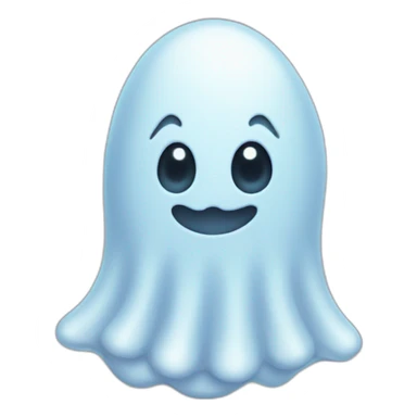 baby ghost candy sticker