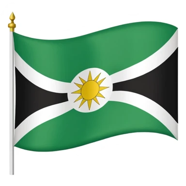 Just do a simple flag I want to put in my bio. Have u seen the panjshir flag do that it’s not in the emojis but make it exactly like the picture don’t add anything else. something on the middle search it up and make it in a shape of flag like the emojis no it’s goes like green on  sticker