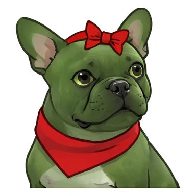 French Bulldog sticker
