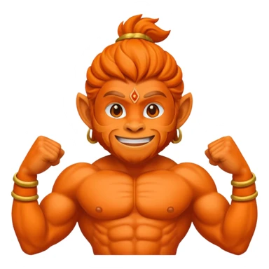 hanuman emoji sticker