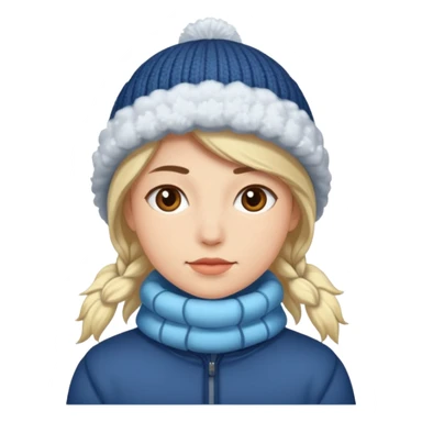 cold climate people sticker