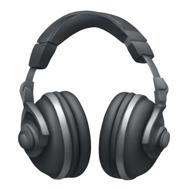 Professional headphones sticker