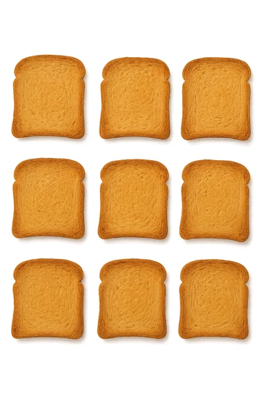 Fette Biscottate Mulino Bianco viste sfuse in italiano sticker