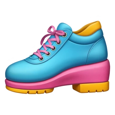 Car with shoes  sticker