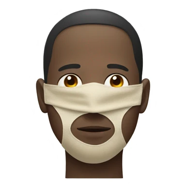 face covering nose sticker