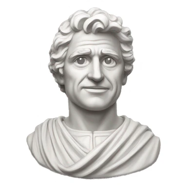 giulio cesar statue sticker
