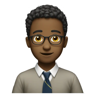 schoolboy who loves maths sticker