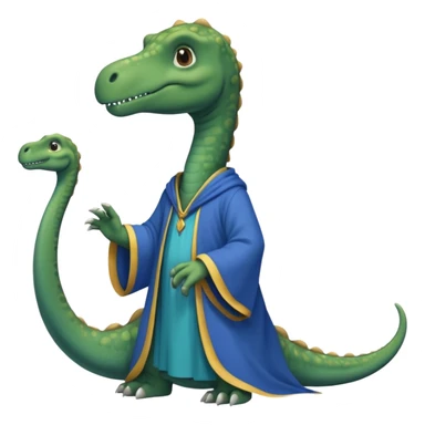 wizard-diplodocus sticker
