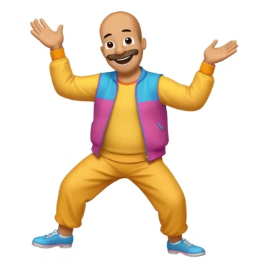 Homero bailando  sticker