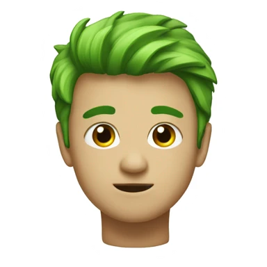 Green porush sticker