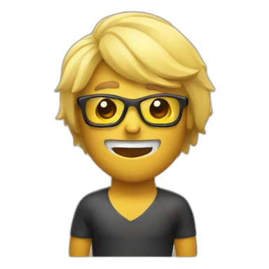 Um senhor de idade surfando  sticker