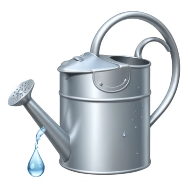 watering can with water coming from it sticker
