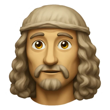Leonardo daVinci sticker