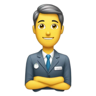 Ambiente laboral sticker