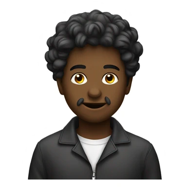 Deux mecs noirs entrain de de s'embrasser sticker