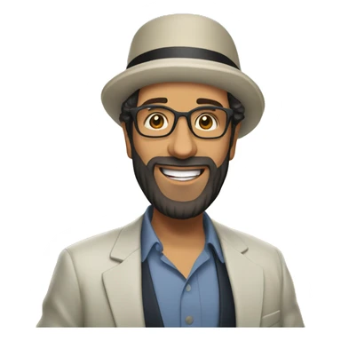 Juan Luis Guerra surprised sticker