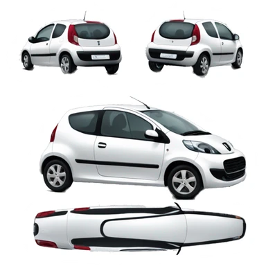 Peugeot 107 sticker