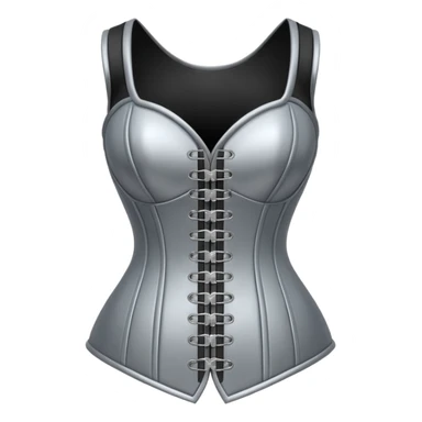 thick steel corset-blazer sticker