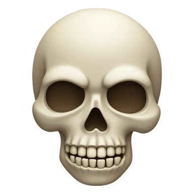skull with middle finger sticker