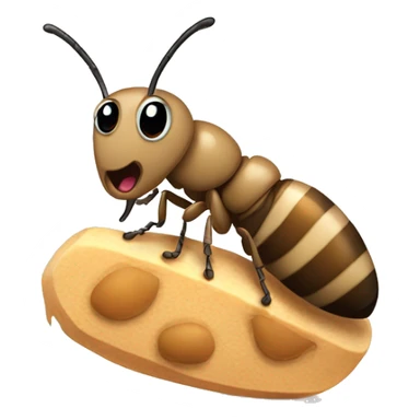 Hungry Cute Termite sticker